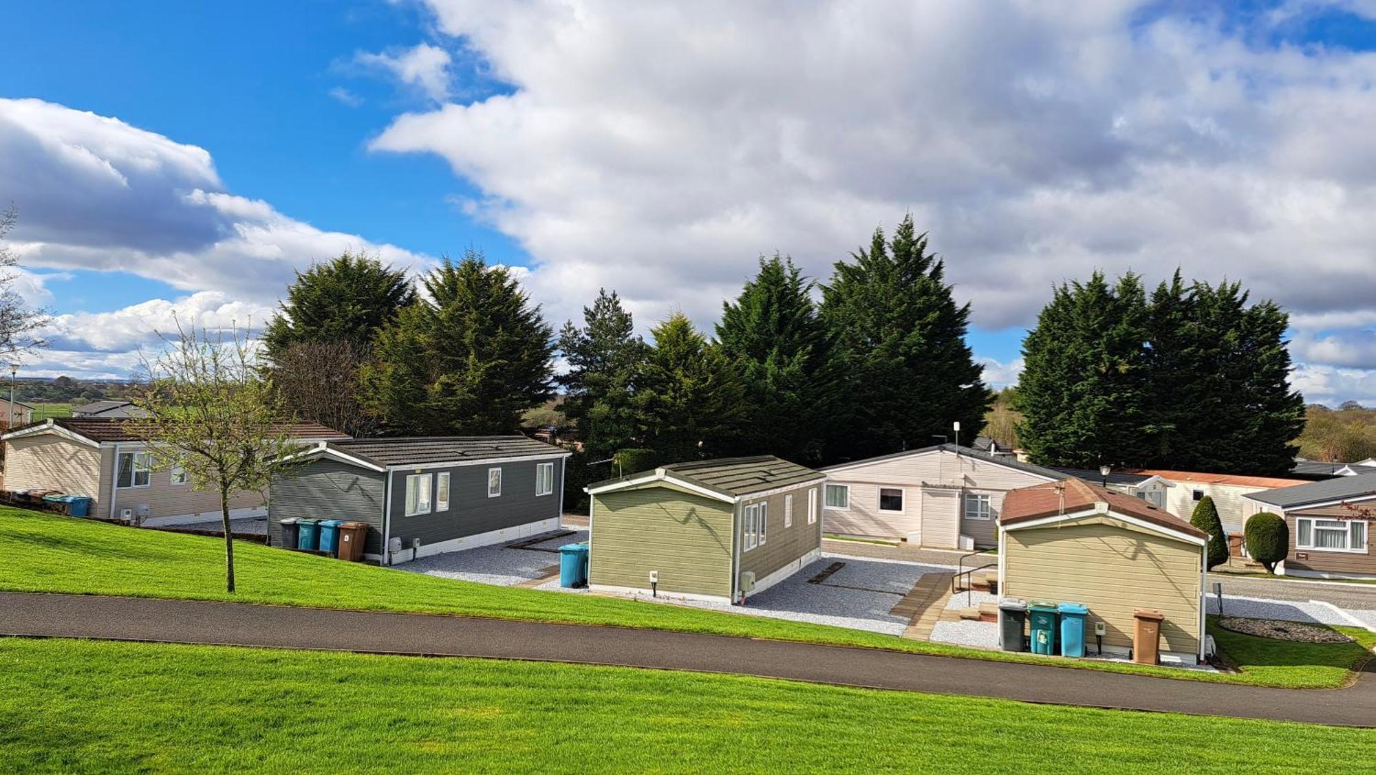 3 Bedroom Self Catering Static Caravan Stepps Bagian luar foto