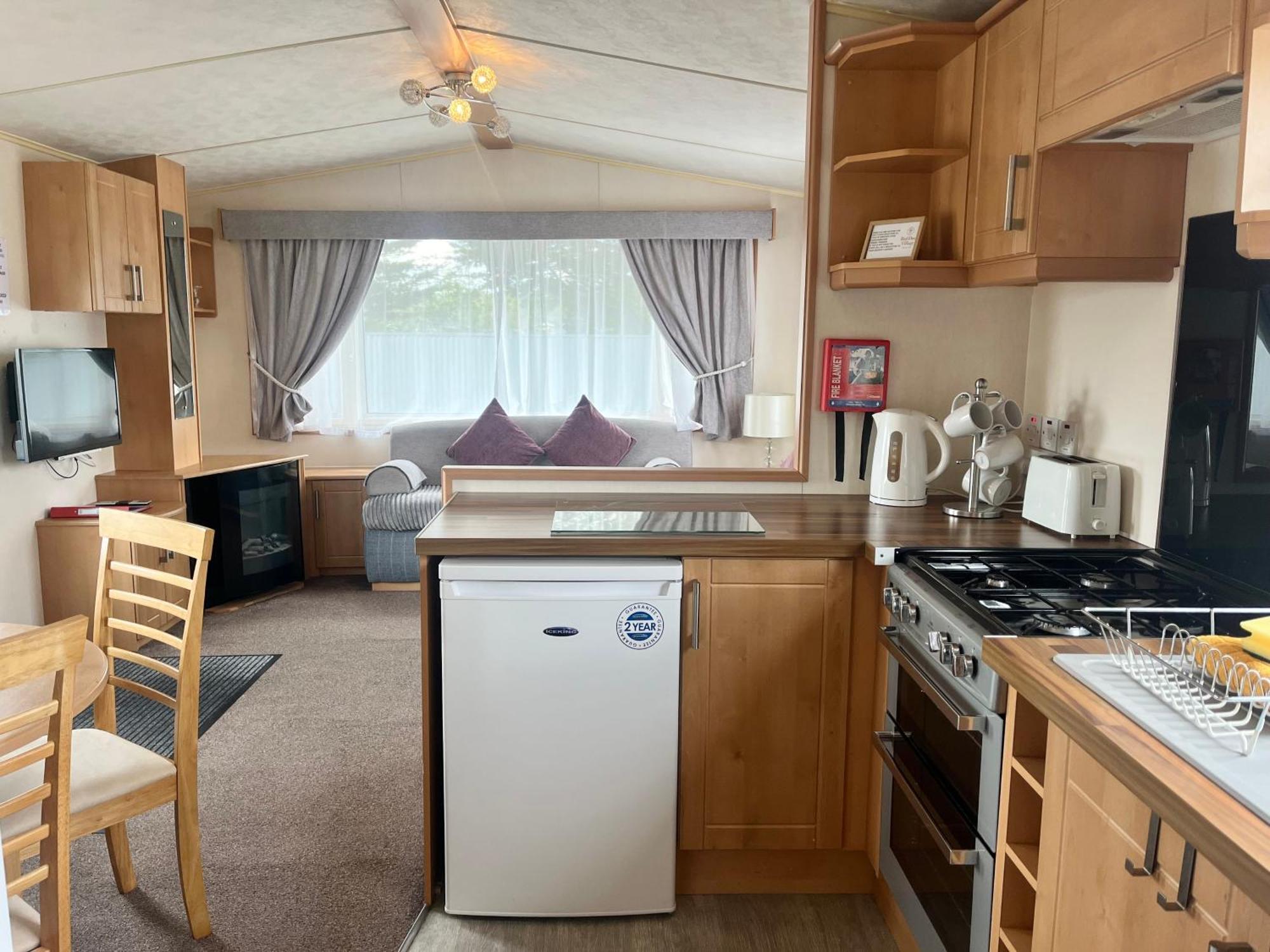 3 Bedroom Self Catering Static Caravan Stepps Bagian luar foto