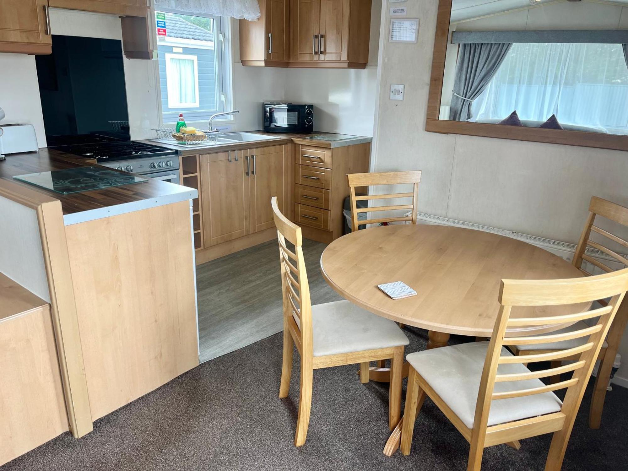 3 Bedroom Self Catering Static Caravan Stepps Bagian luar foto