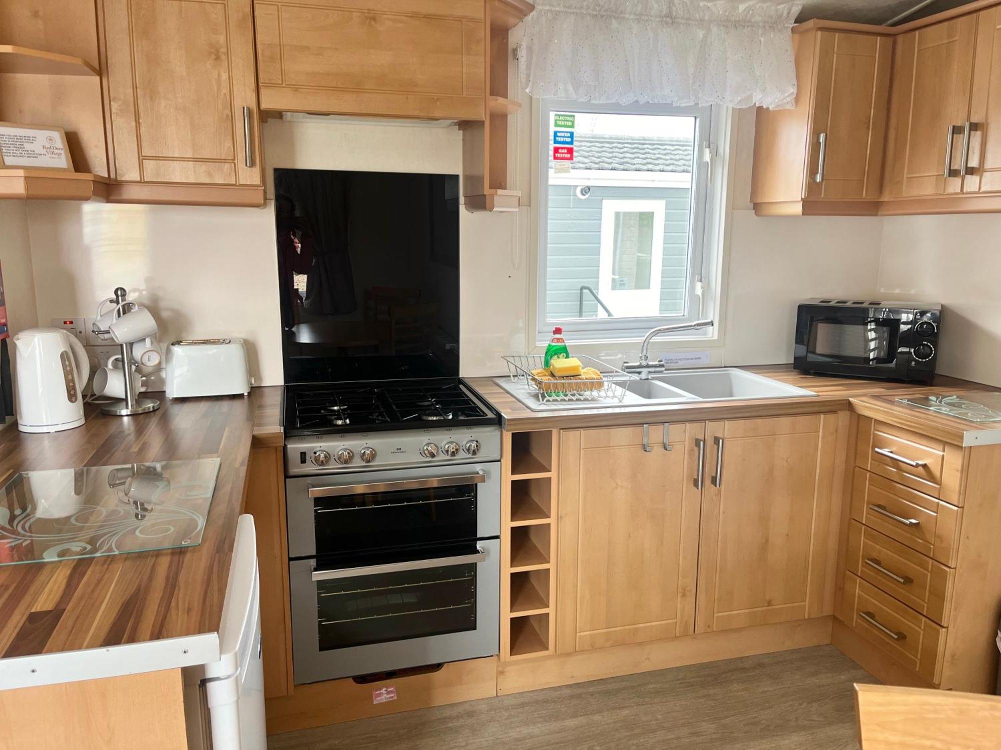 3 Bedroom Self Catering Static Caravan Stepps Bagian luar foto