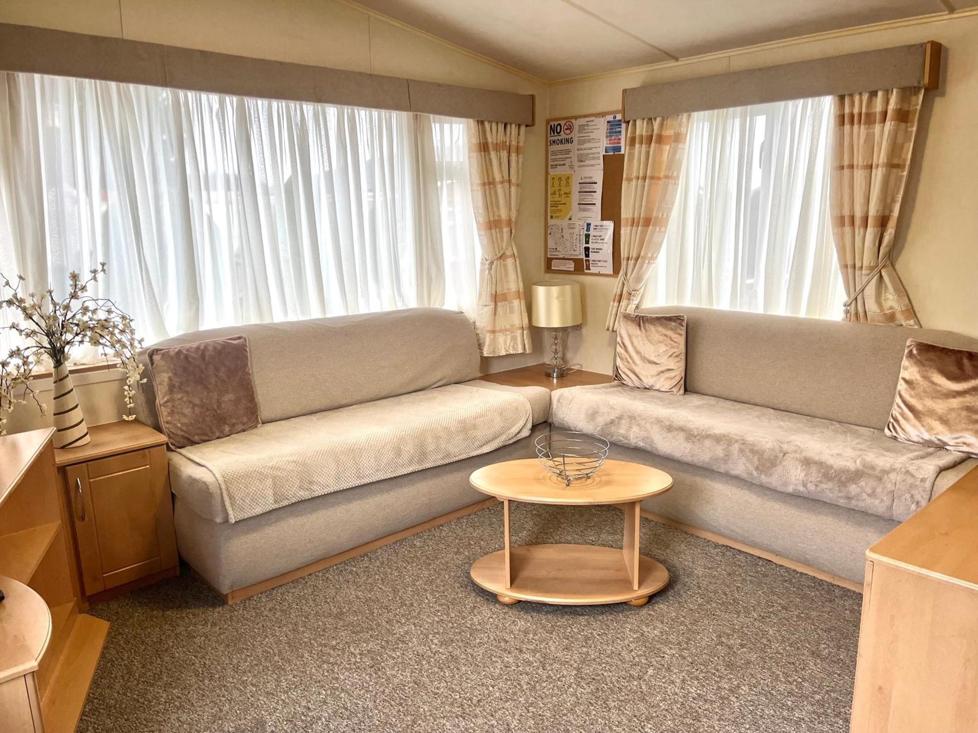 3 Bedroom Self Catering Static Caravan Stepps Bagian luar foto